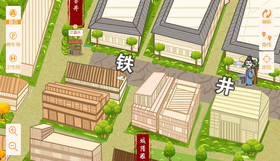 紫金智慧景区：手绘地图与语音导览的完美融合