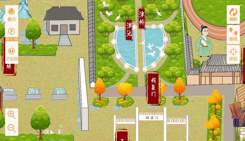 紫金手绘地图景区语音讲解导览系统：智慧景区建设的基石